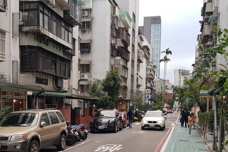 台北市中心小宅仍有一定客層有所需求。圖為大安區。