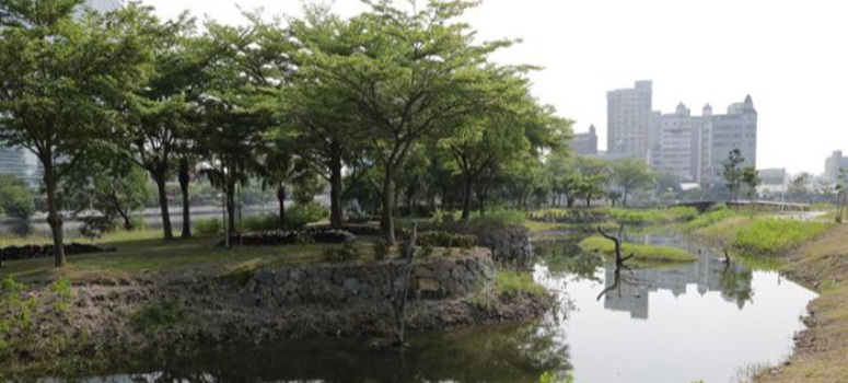 台南大涼生態公園，於2020國家卓越建設獎獲規劃設計類金質獎