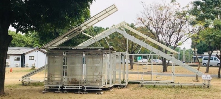 台南的水交社重劃區有大型綠地公園的優點。