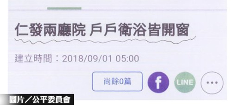 供媒體不實建案訴求 「仁發兩廳院」遭公平會罰30萬