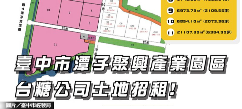 招商開跑！ 潭子聚興園區釋11筆標的