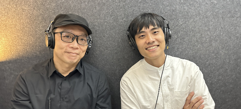 國人買房十有八九在意風水，信義房屋自製PODCAST房屋聽信義請來設計師陳建宏(左)傳授實戰經驗教民眾輕鬆解「煞」