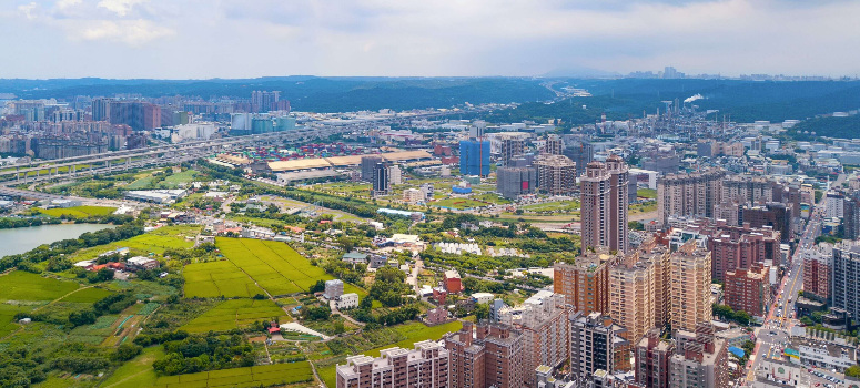 法人看好桃園整體發展，不畏市場寒流、積極獵地。(信義全球資產提供)