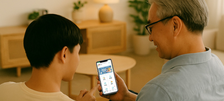 【社區幫】APP包含從繳交管理費、領取包裹，到公告查閱、以及開學後可能常常用到的公共設施預約、社區安全確認都可協助